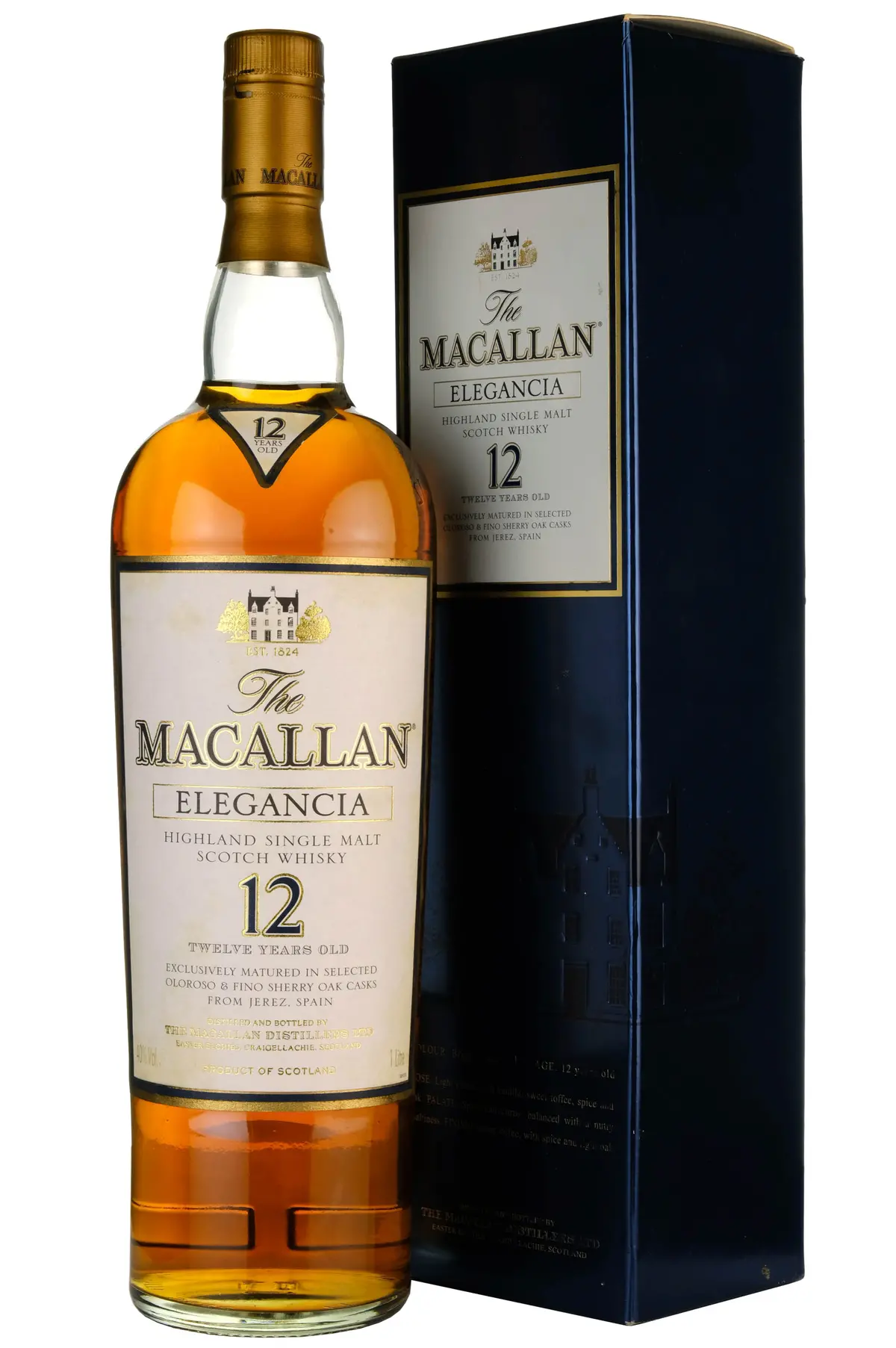 Macallan 12 Year Old Elegancia 2000S 1 Litre 1