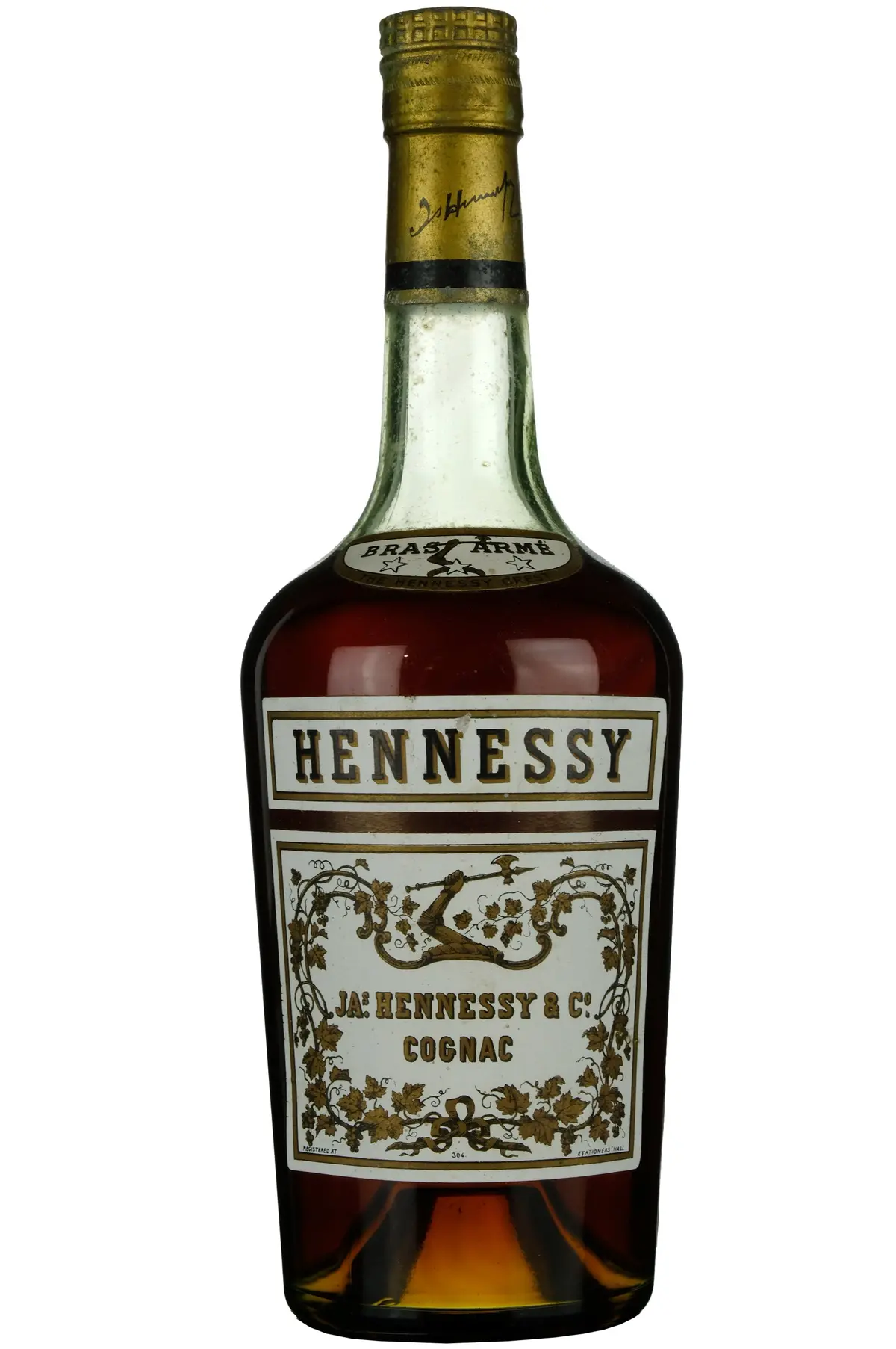 Hennessy Bras Armé 3 Star Cognac 1960S 1