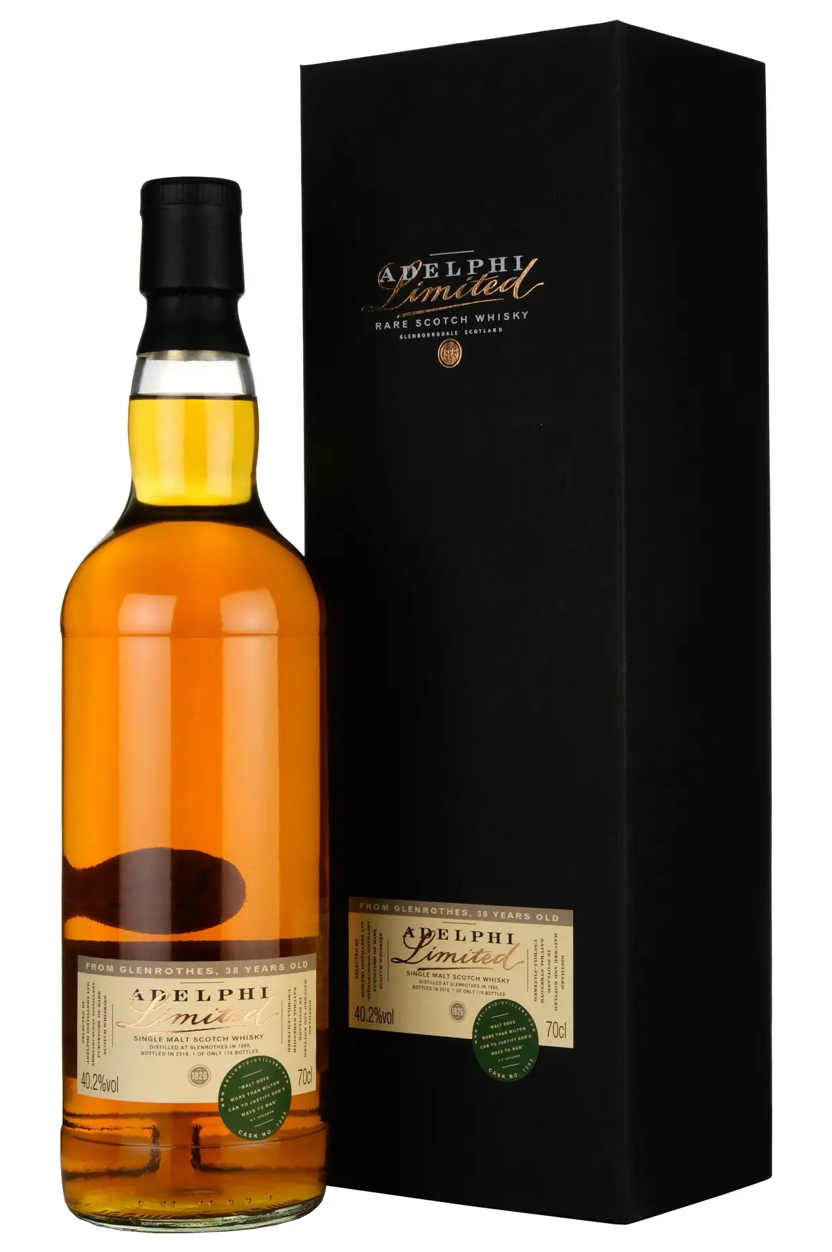 Glenrothes 1980-2019 | 38 Year Old Adelphi Limited Single Cask 7202 1
