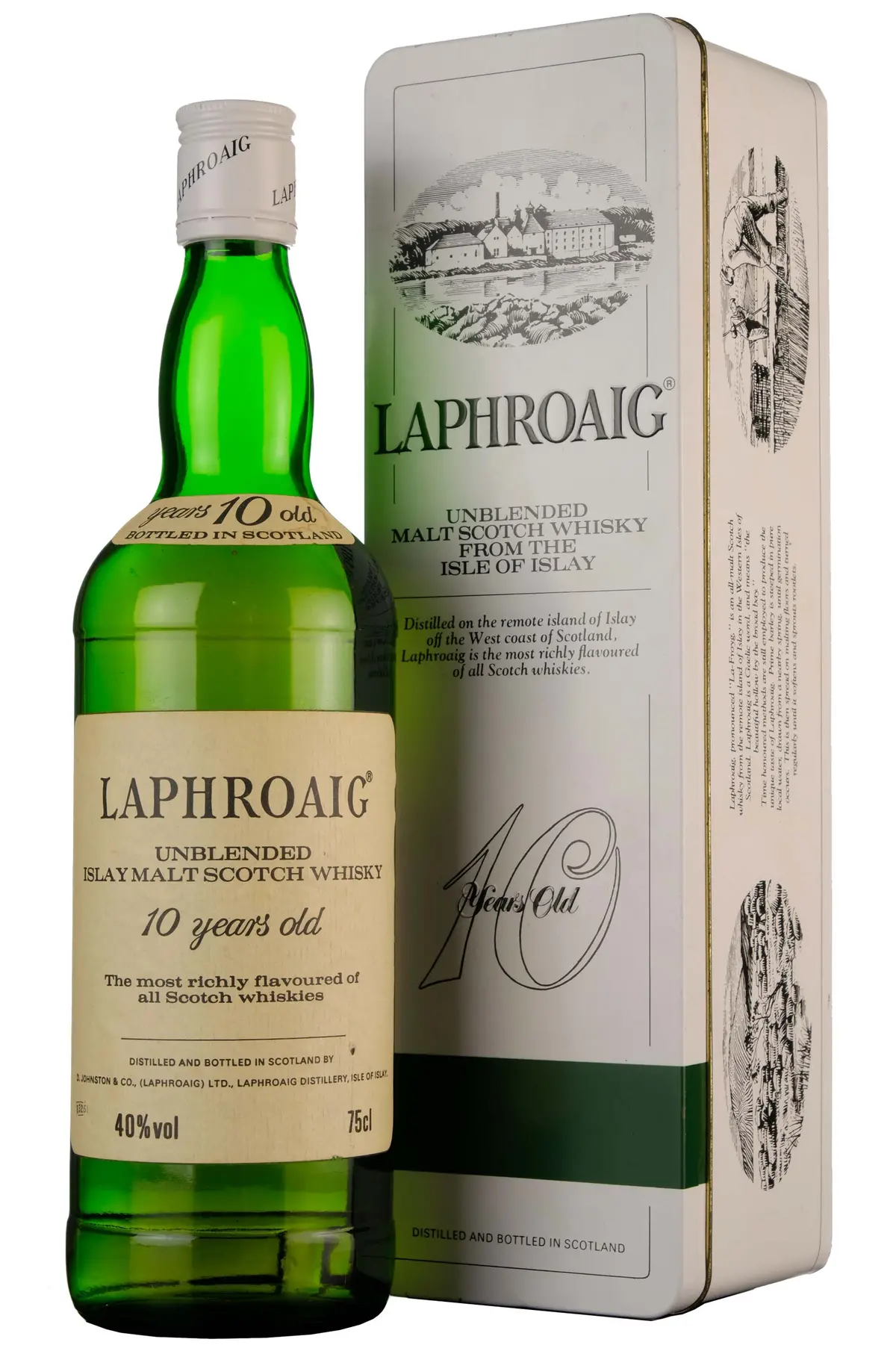 Laphroaig 10 Year Old Unblended Bottled 1983 1