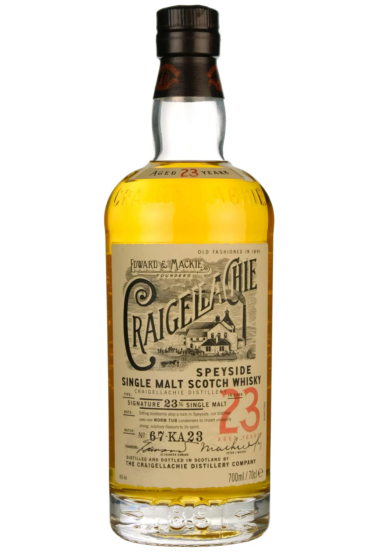 Craigellachie 23 Year Old Batch 67-Ka23 Bottled 2016 1