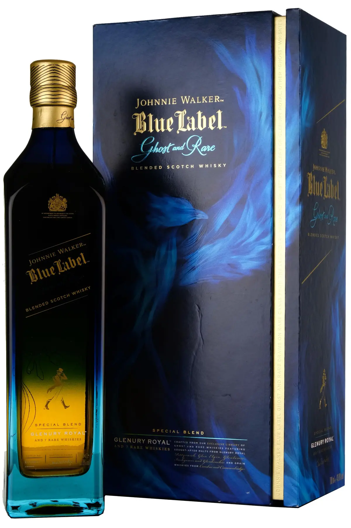 Johnnie Walker Blue Label Ghost And Rare Glenury Royal 1
