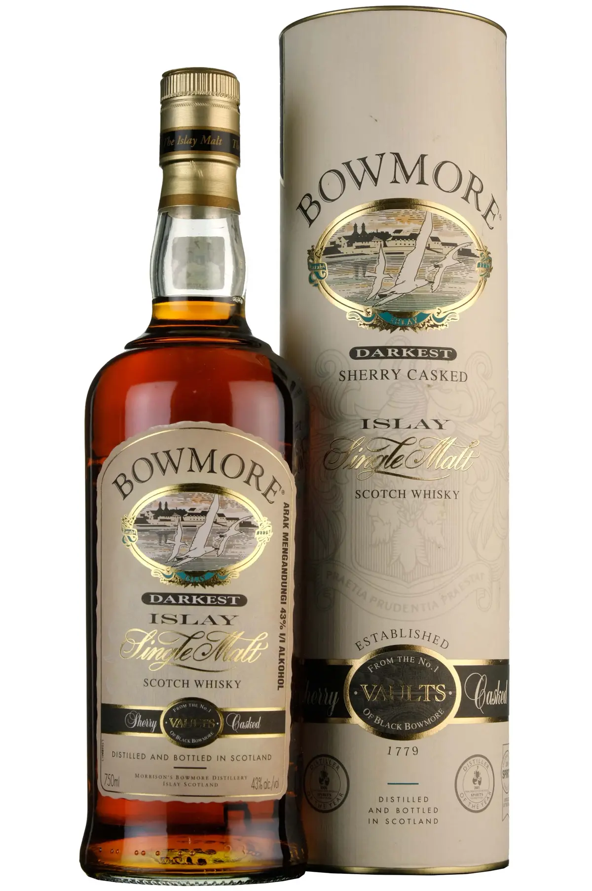 Bowmore Darkest Sherry Cask 2000S Malaysia Import 1