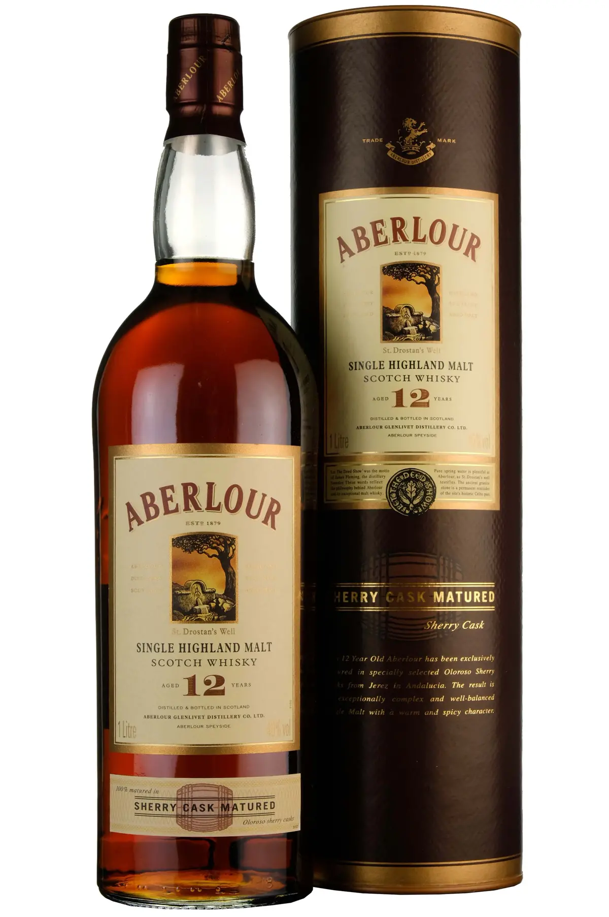 Aberlour 12 Year Old Sherry Cask 2000S 1 Litre 1