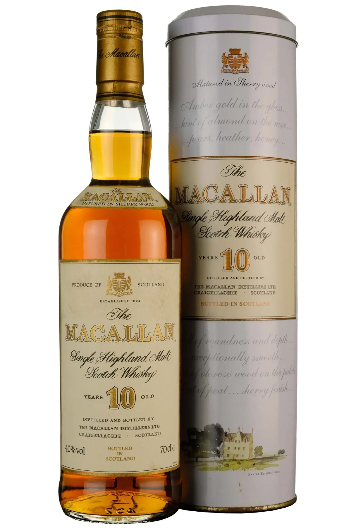 Macallan 10 Year Old Sherry Cask 1990S Limited Edition Tin 1