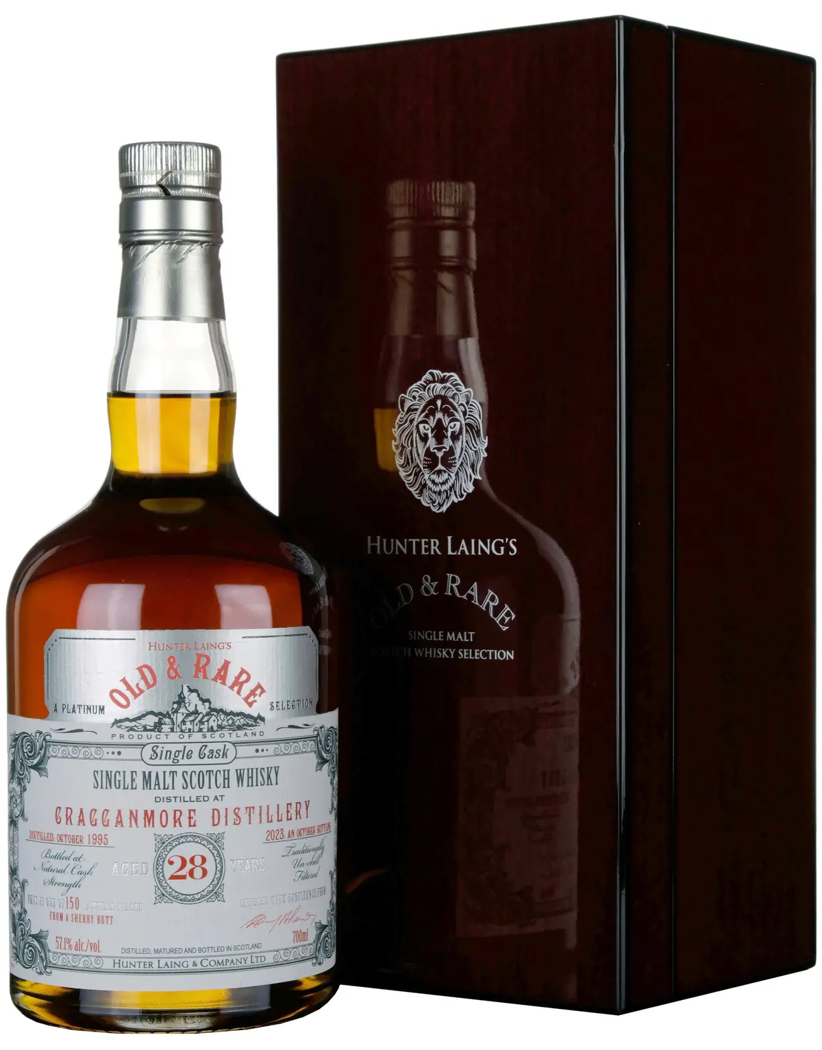Cragganmore 1995-2023 | 28 Year Old Hunter Laing Old & Rare Platinum Selection Single Cask 1