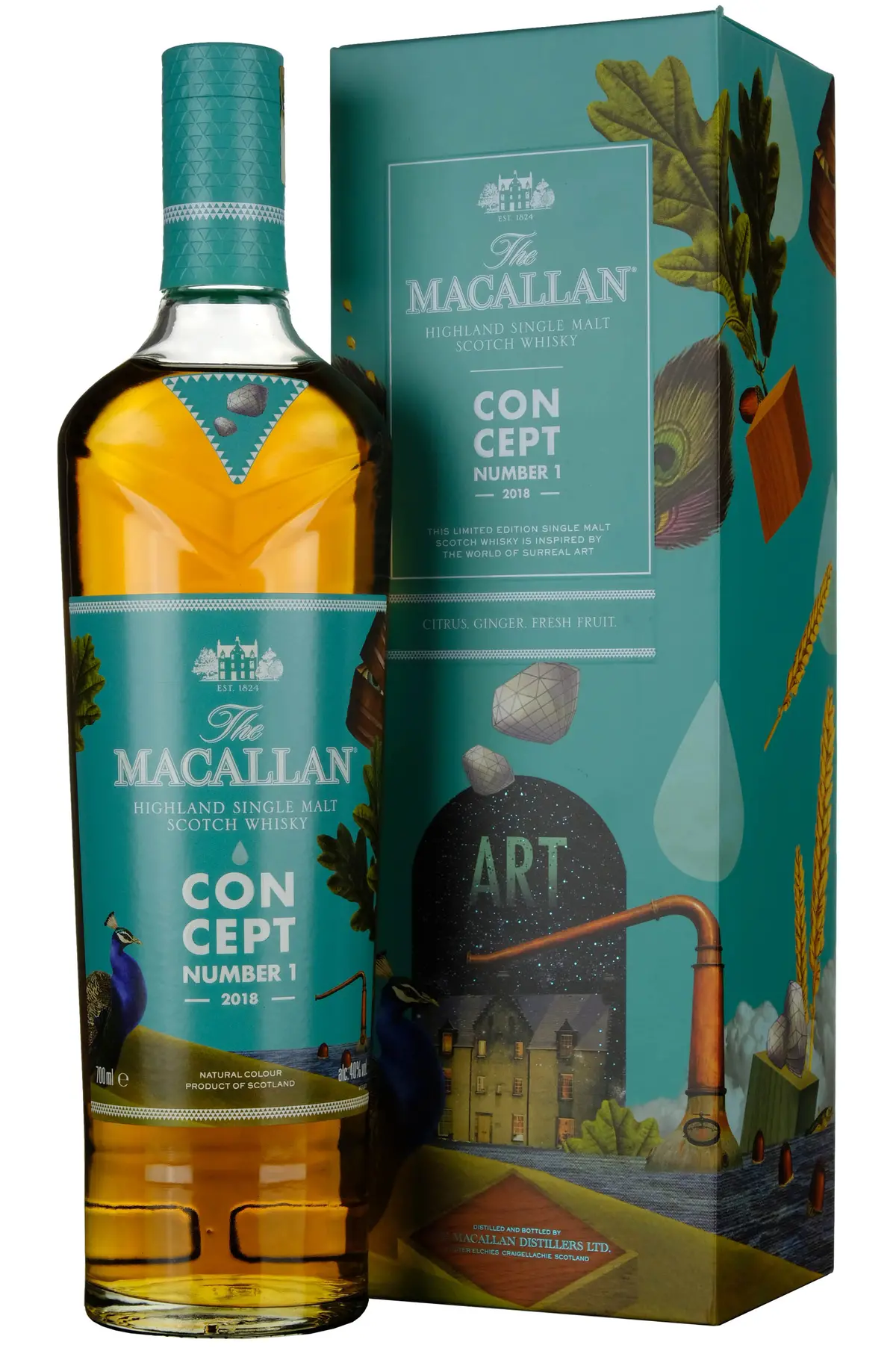 Macallan Concept Number 1 The World Of Surreal Art 2018 Release 1