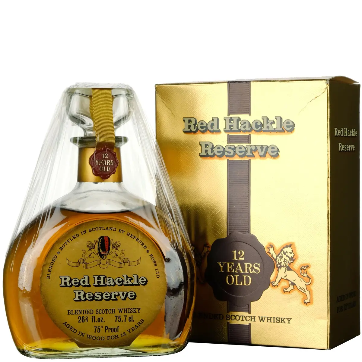 Red Hackle Reserve 12 Year Old 1970S 1