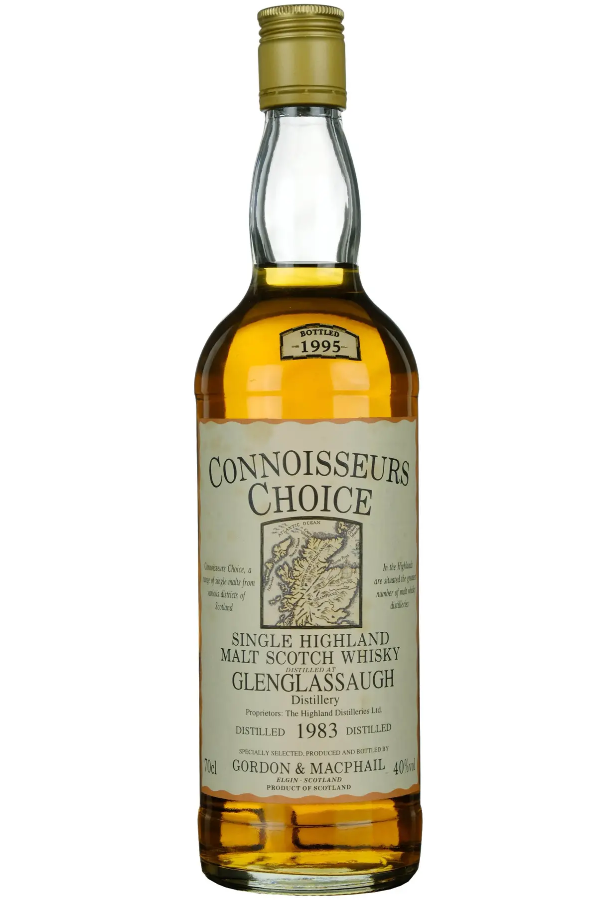 Glenglassaugh 1983-1995 Gordon & Macphail Connoisseurs Choice 1