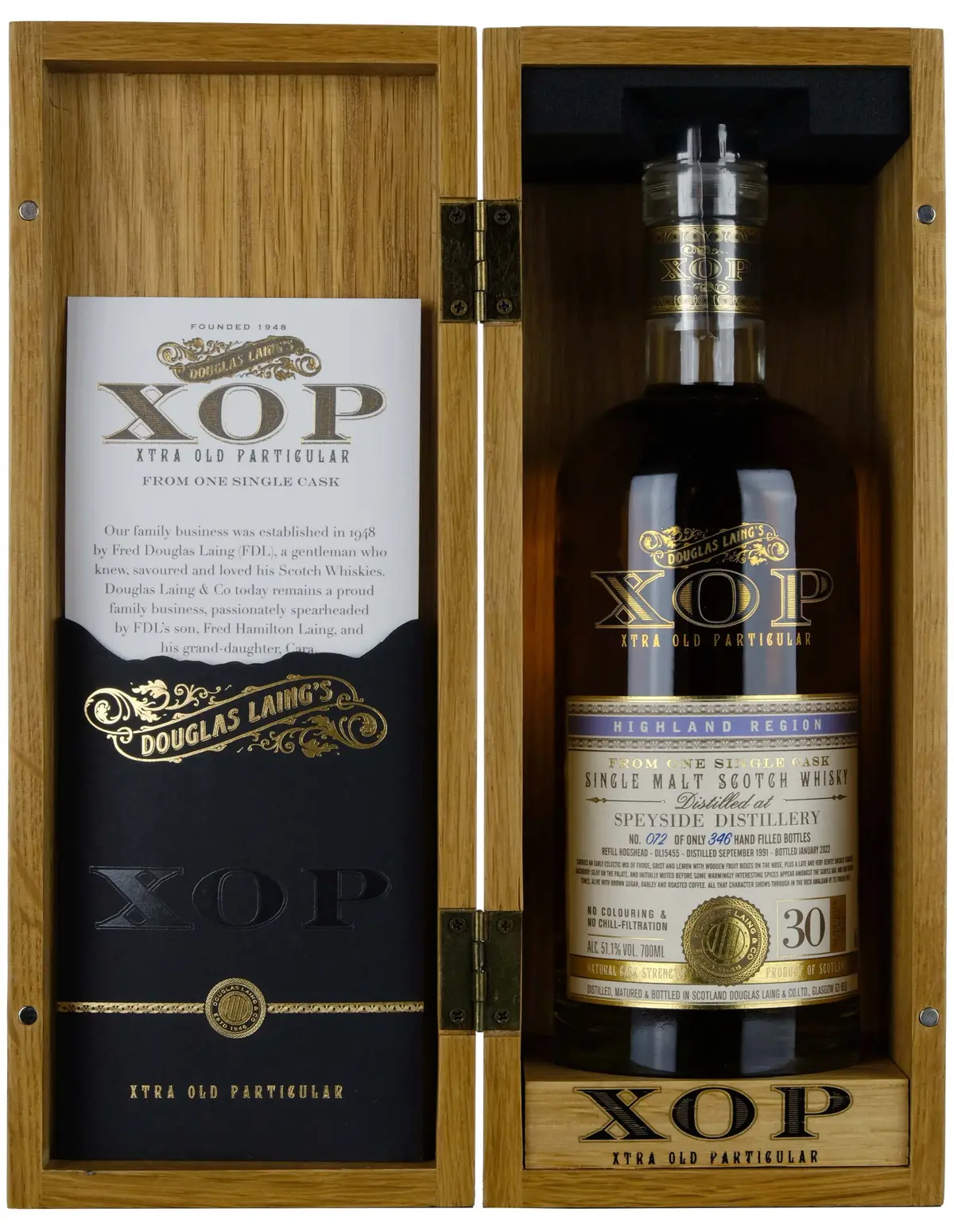 Speyside 1991-2022 | 30 Year Old Douglas Laing Xop Single Cask 15455 2