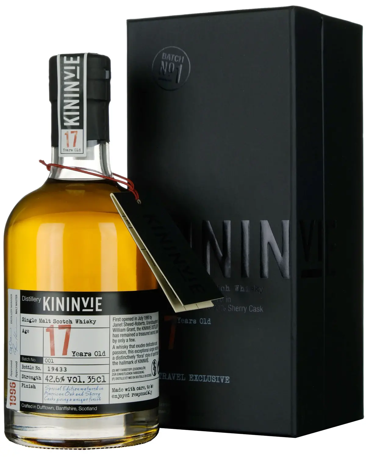 Kininvie 1996-2014 | 17 Year Old Batch 001 1