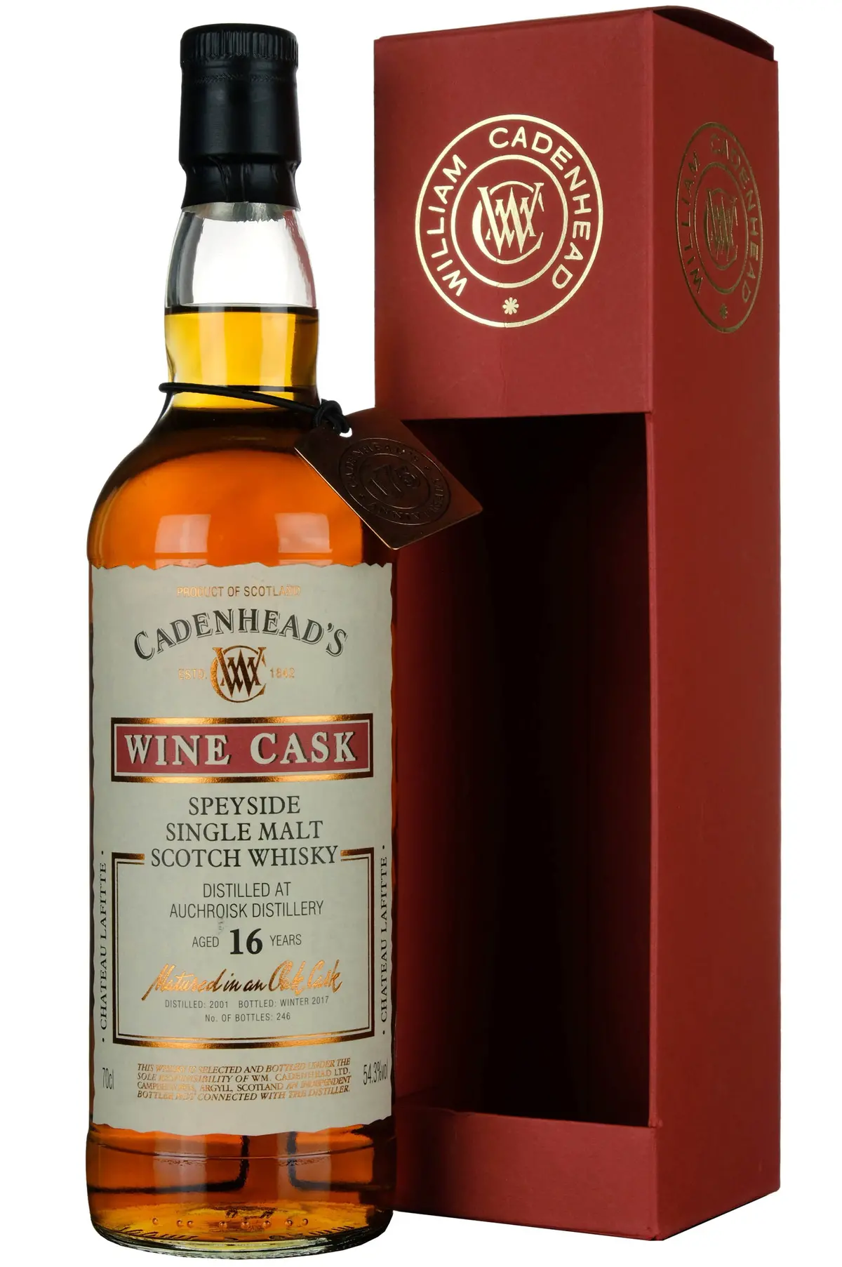 Auchroisk 2001-2017 | 16 Year Old Cadenhead's Single Cask 1