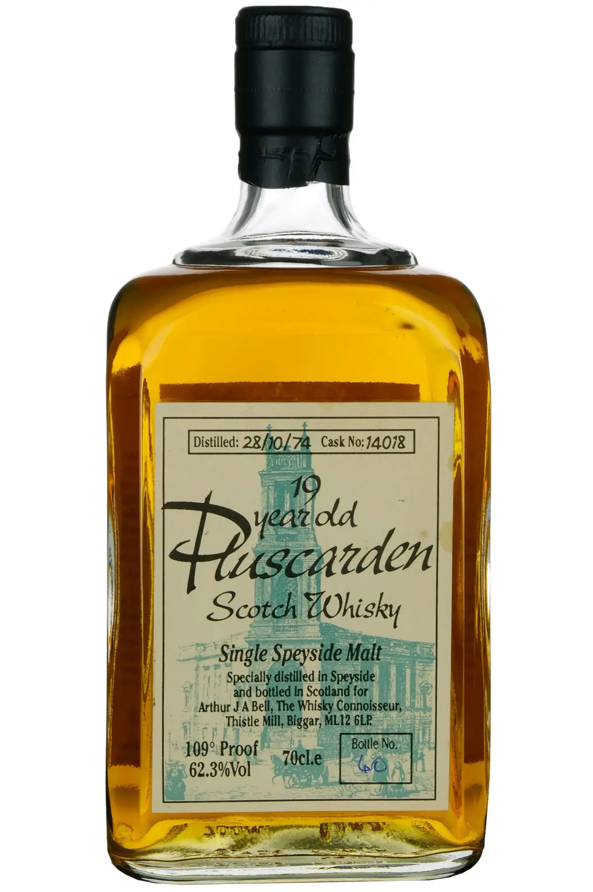 Pluscarden (Miltonduff) 1974 | 19 Year Old The Whisky Connoisseur Single Cask 14018 1