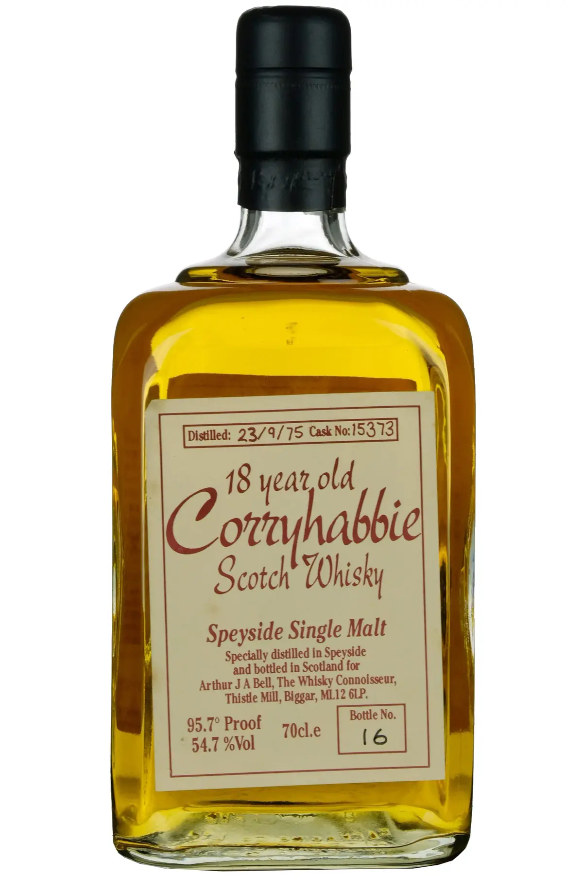 Corryhabbie (Balvenie) 1975 | 18 Year Old The Whisky Connoisseur Single Cask 15373 1