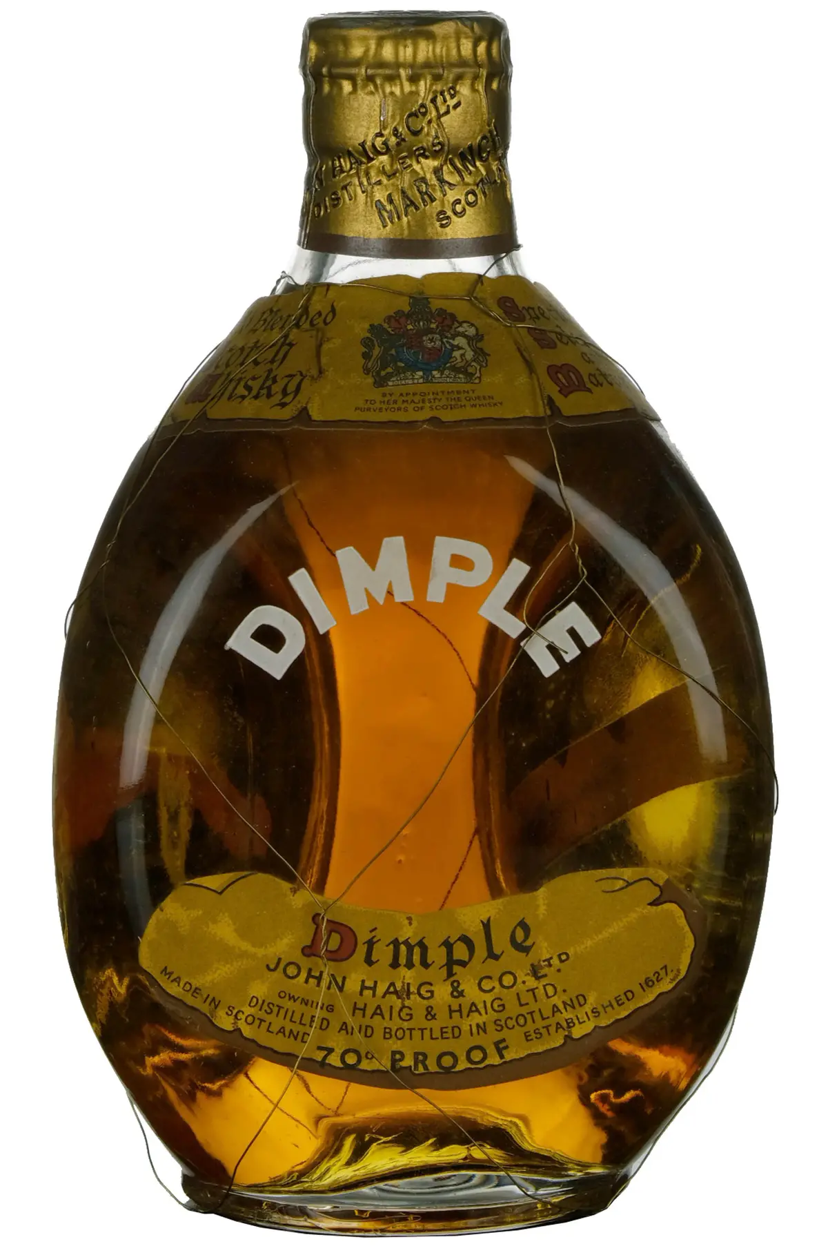 Haig's Dimple 1950S Half Bottle 1