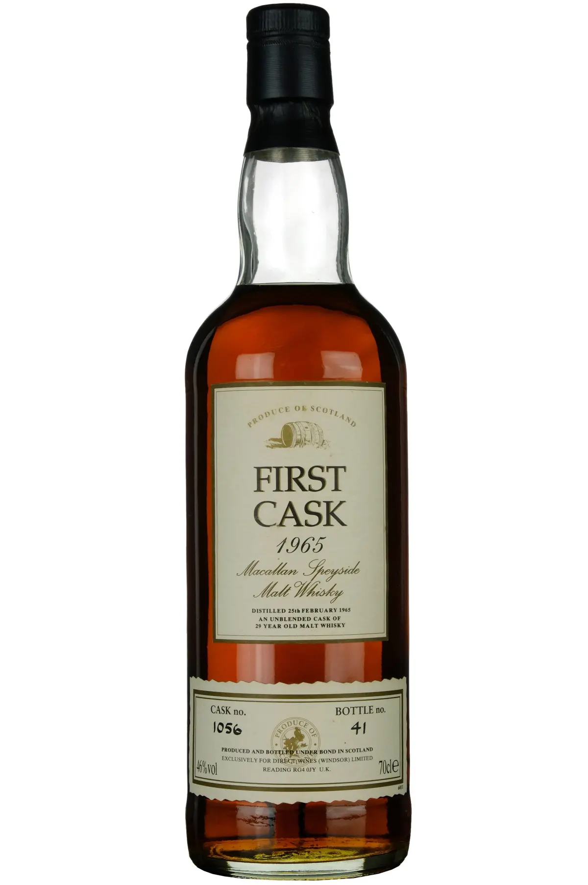 Macallan 1965 | 29 Year Old First Cask Single Cask 1056 1