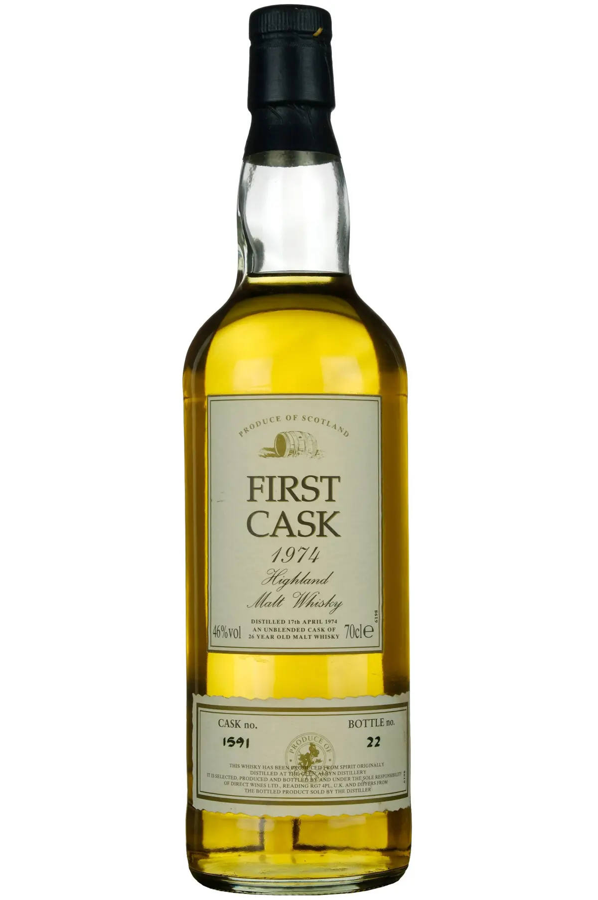 Glen Albyn 1974 | 26 Year Old First Cask Single Cask 1591 1