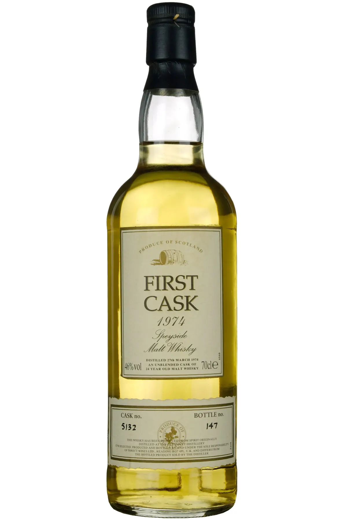 Glenlivet 1974 | 24 Year Old First Cask Single Cask 5132 1