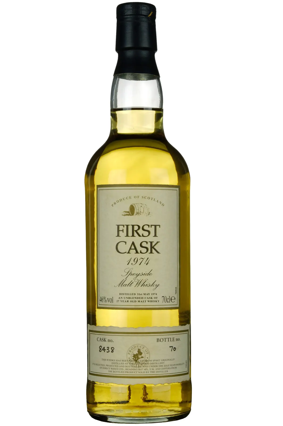 Linkwood 1974 | 27 Year Old First Cask Single Cask 8438 1