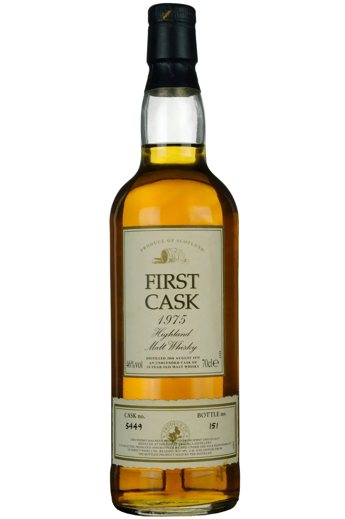 Royal Brackla 1975 | 24 Year Old First Cask Single Cask 5449 1
