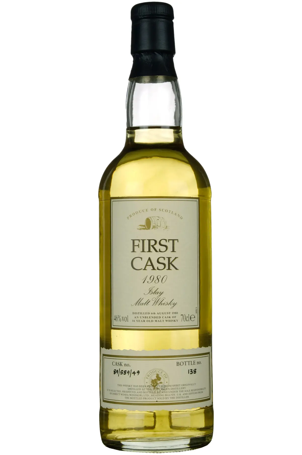 Port Ellen 1980 | 16 Year Old First Cask Single Cask 89/589/49 1