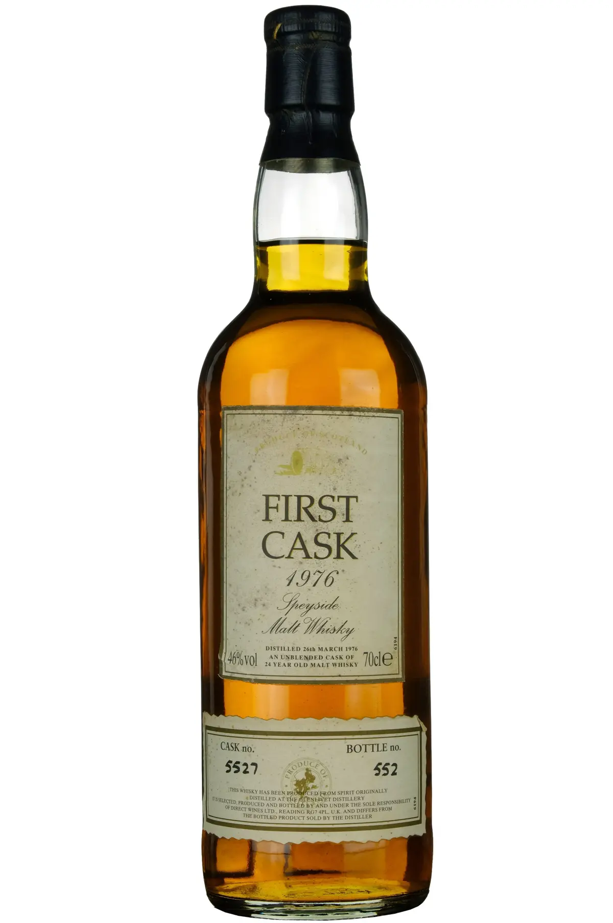 Glenlivet 1976 | 24 Year Old First Cask Single Cask 5527 1