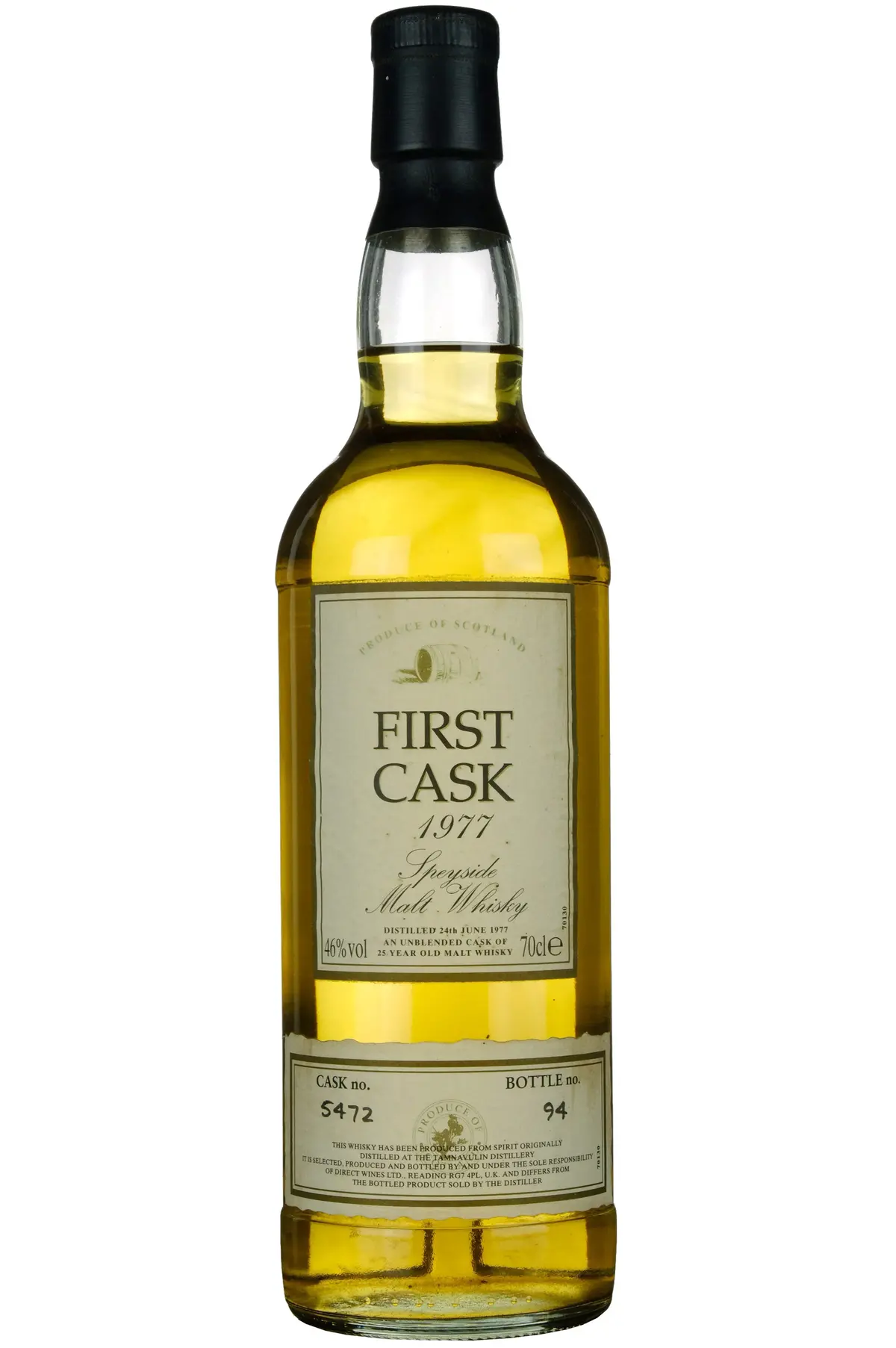 Tamnavulin 1977 | 25 Year Old First Cask Single Cask 5472 1
