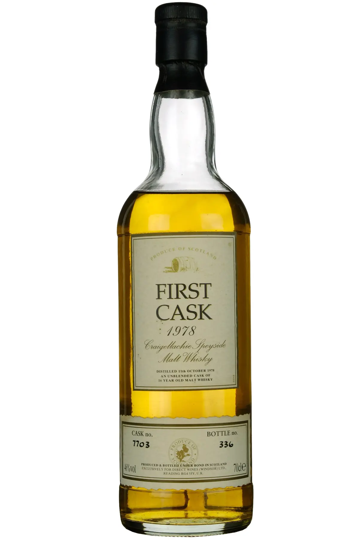 Craigellachie 1978 | 16 Year Old First Cask Single Cask 7703 1