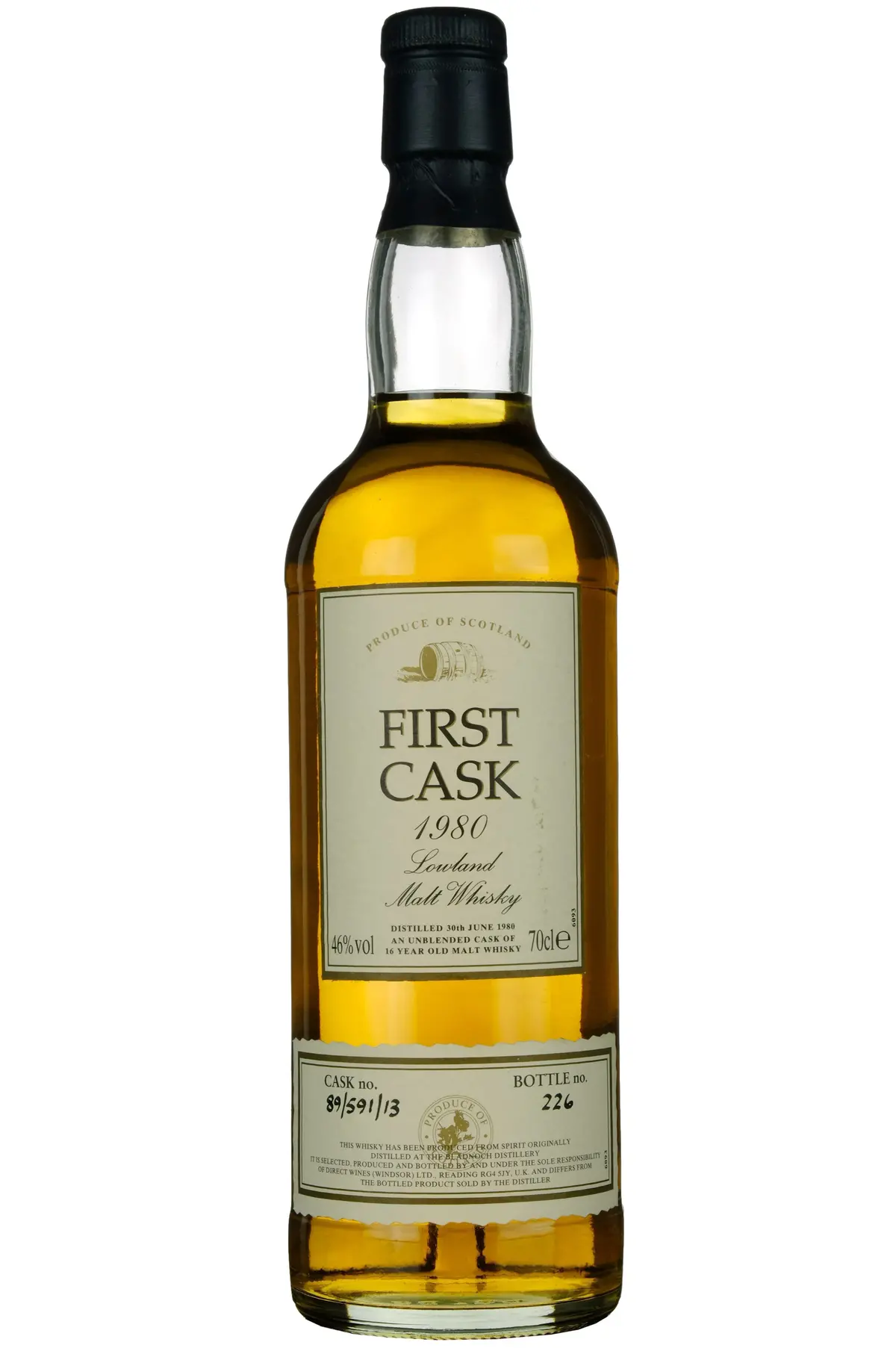 Bladnoch 1980 | 16 Year Old First Cask Single Cask 89/591/13 1
