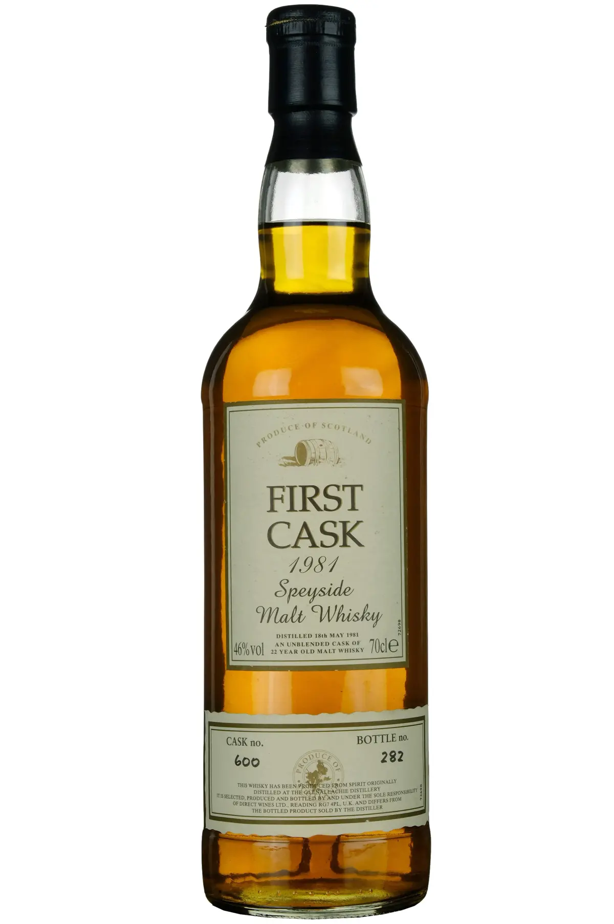 Glenallachie 1981 | 22 Year Old First Cask Single Cask 600 1