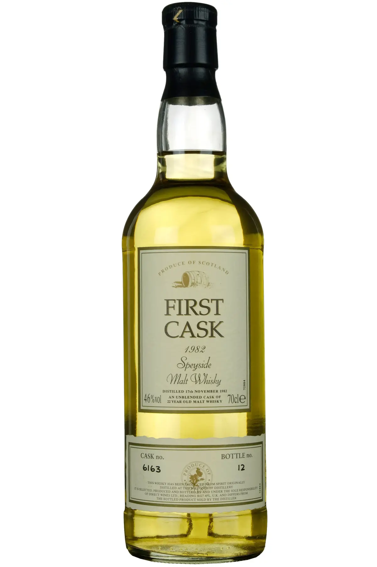 Miltonduff 1982 | 22 Year Old First Cask Single Cask 6163 1