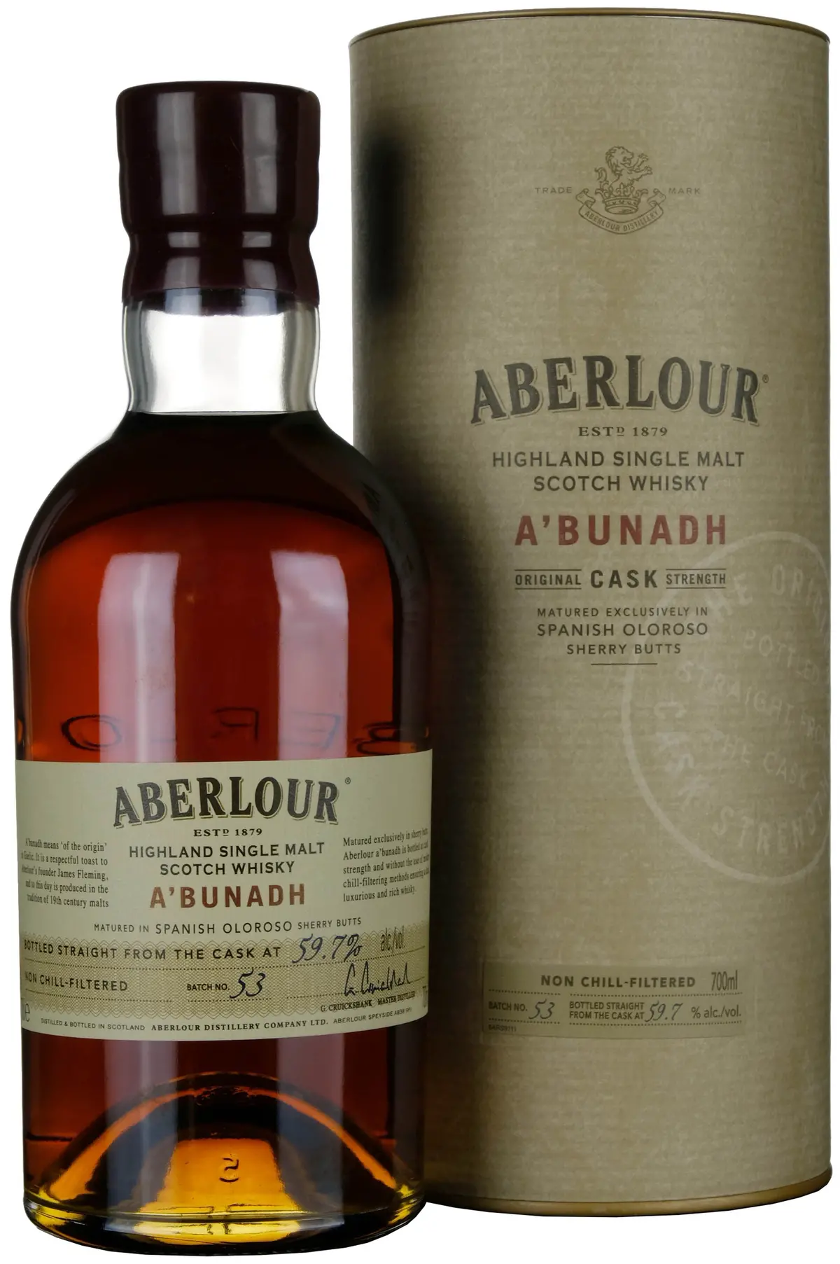 Aberlour A'bunadh Batch 53 Bottled 2015 1