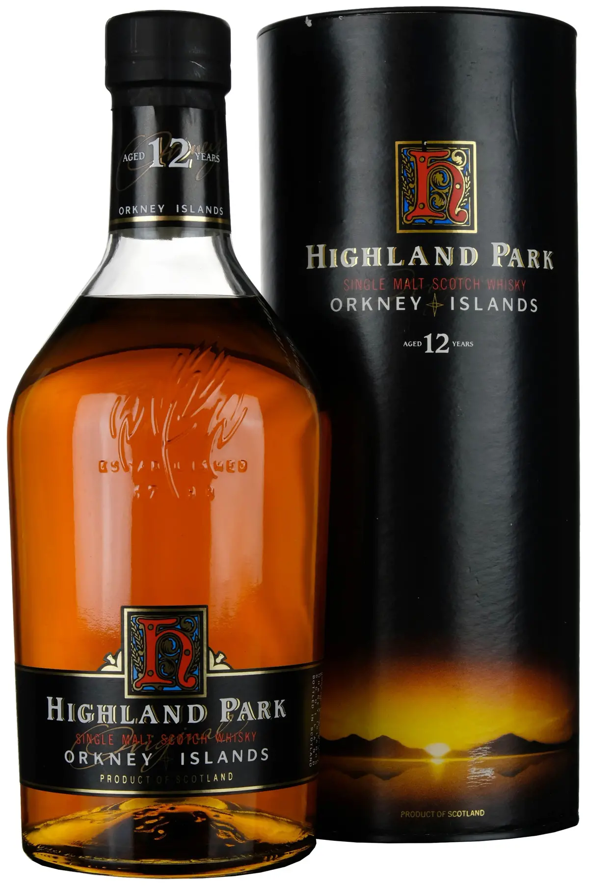 Highland Park 12 Year Early 1990S 1 Litre 1