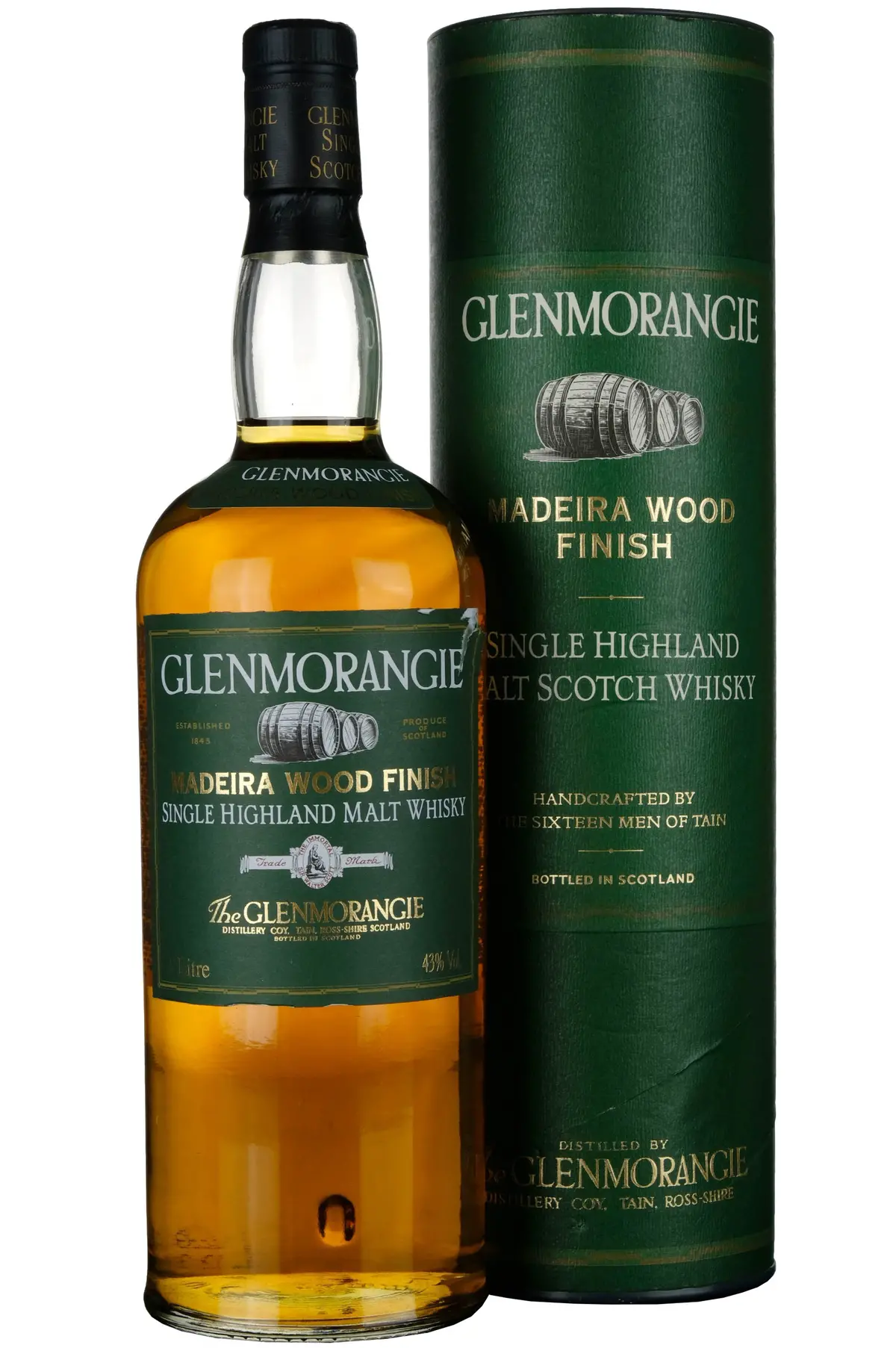 Glenmorangie 12 Year Old Madeira Wood Finish 1990S 1 Litre 1