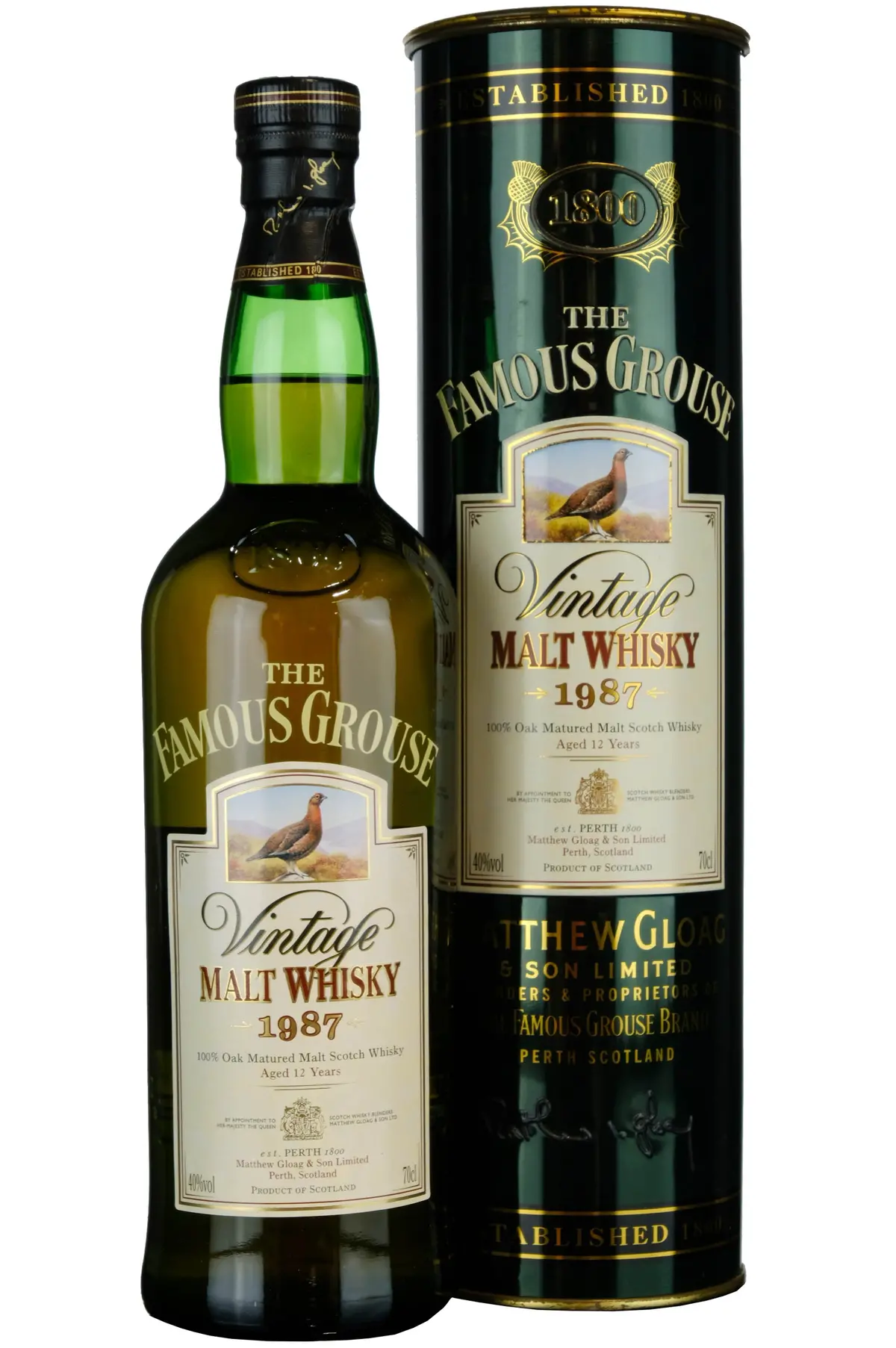Famous Grouse 1987 | 12 Year Old 1