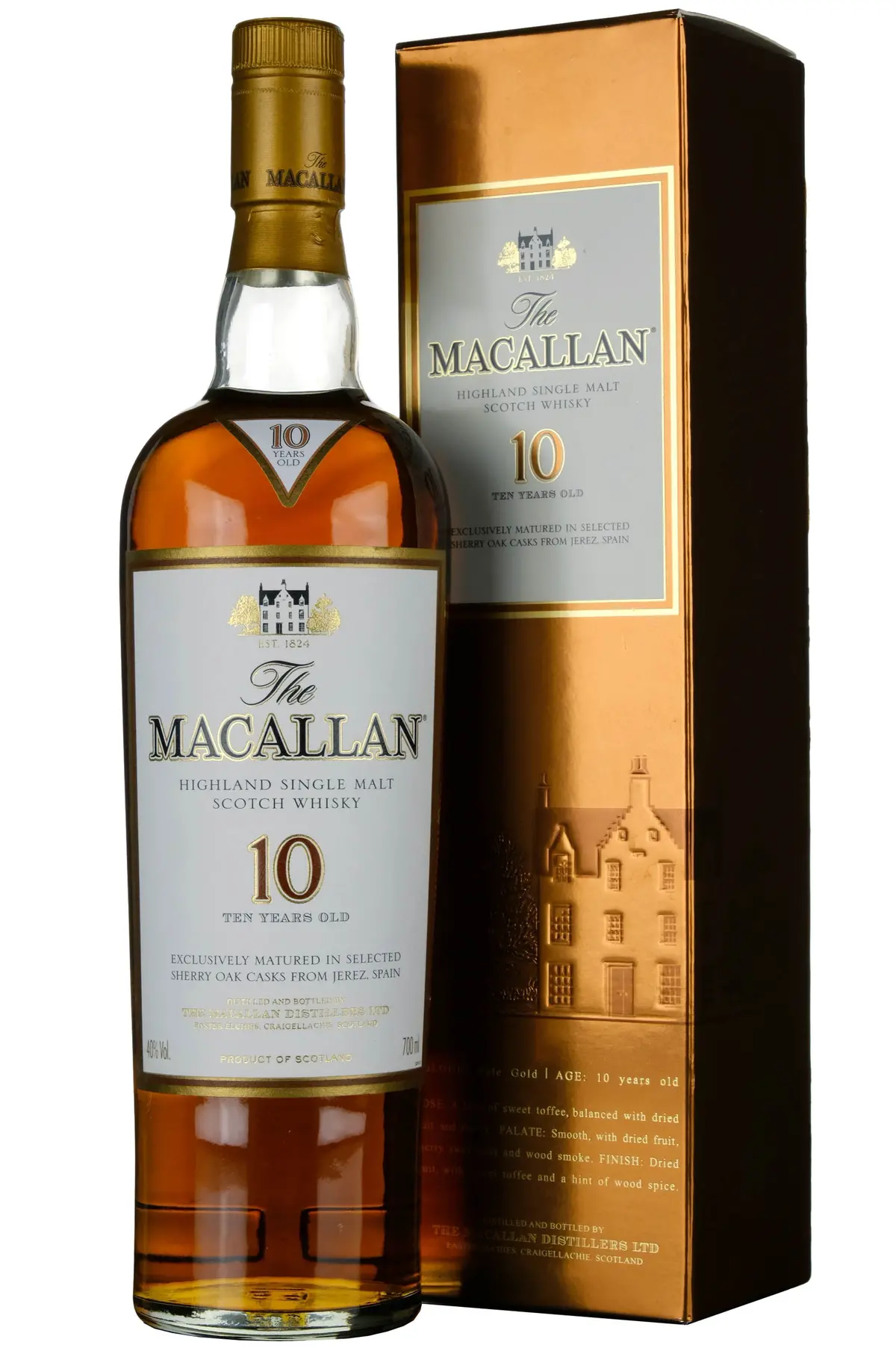 Macallan 10 Year Old Sherry Cask Mid 2000S 1
