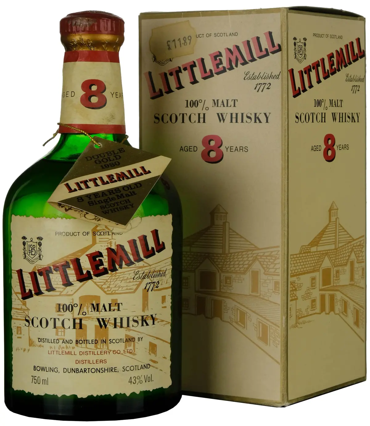 Littlemill 8 Year Old 1980S 1
