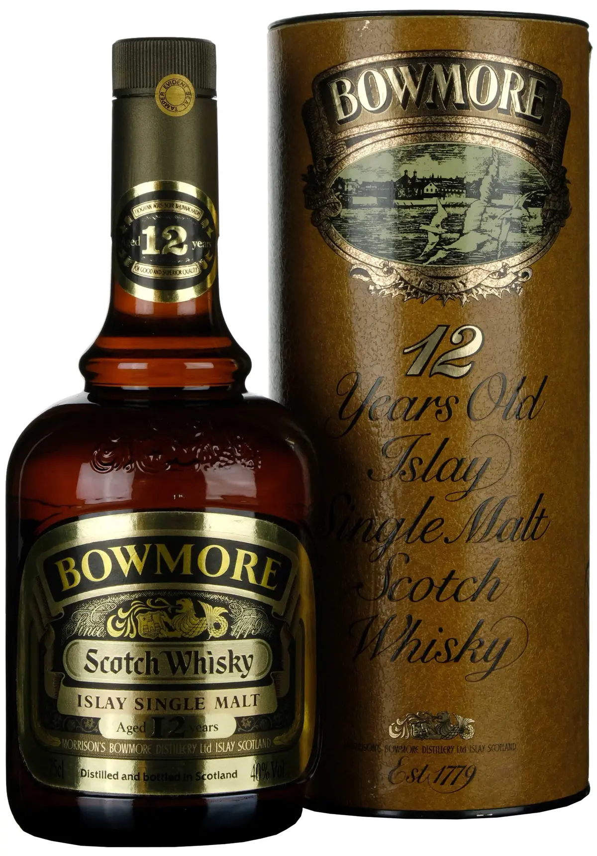 Bowmore 12 Year Old Dumpy 1980S 1