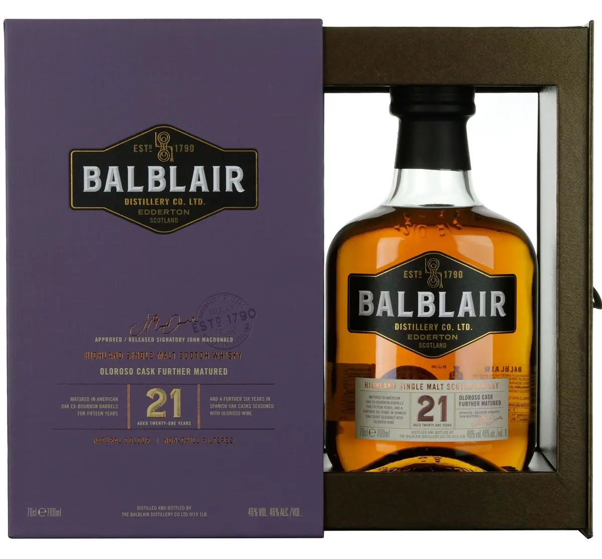 Balblair 21 Year Old Bottled 2023 1