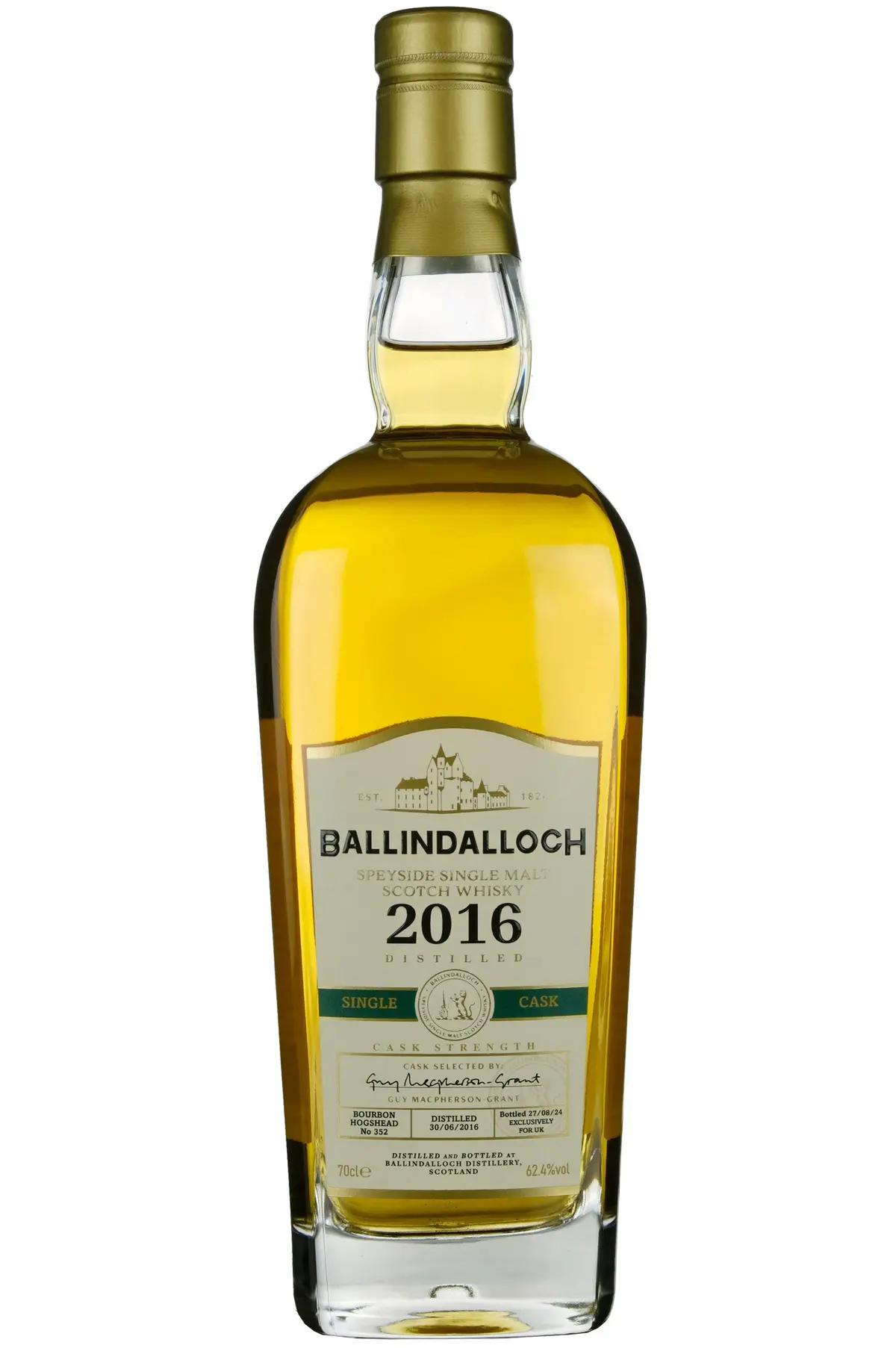 Ballindalloch 2016-2024 Single Cask 352 Uk Exclusive 1