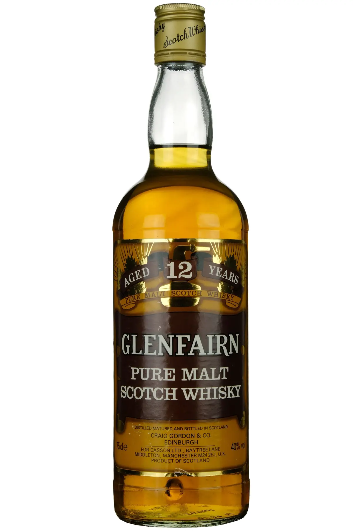 Glenfairn 12 Year Old Pure Malt 1980S 1