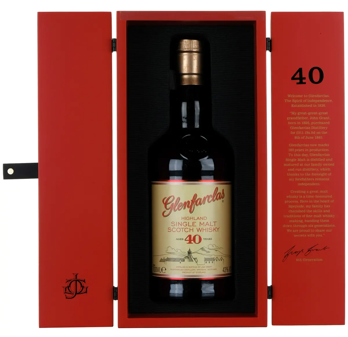 Glenfarclas 40 Year Old Warehouse Bottled 2022 1