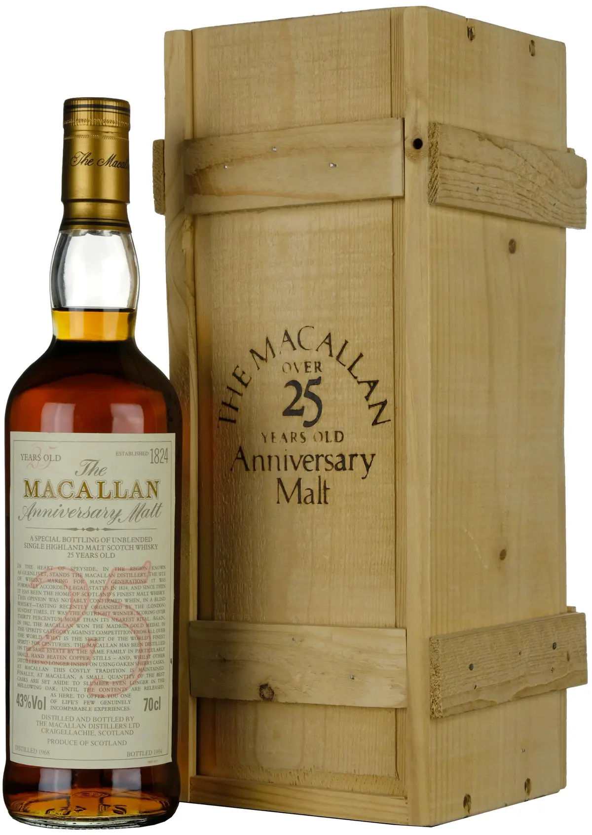 Macallan 1968-1994 | 25 Year Old Anniversary Malt 2