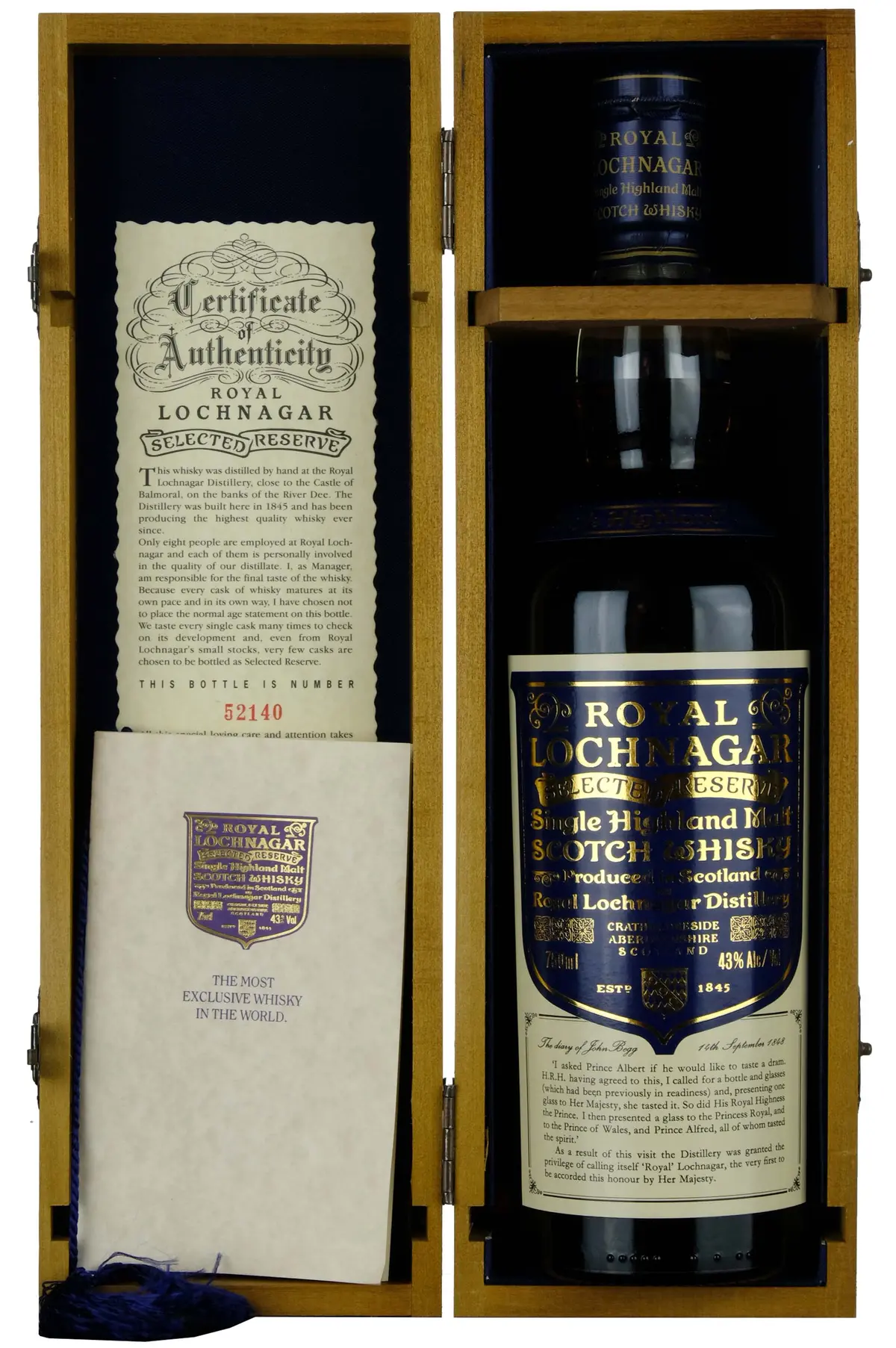 Royal Lochnagar Selected Reserve Circa 2000 1