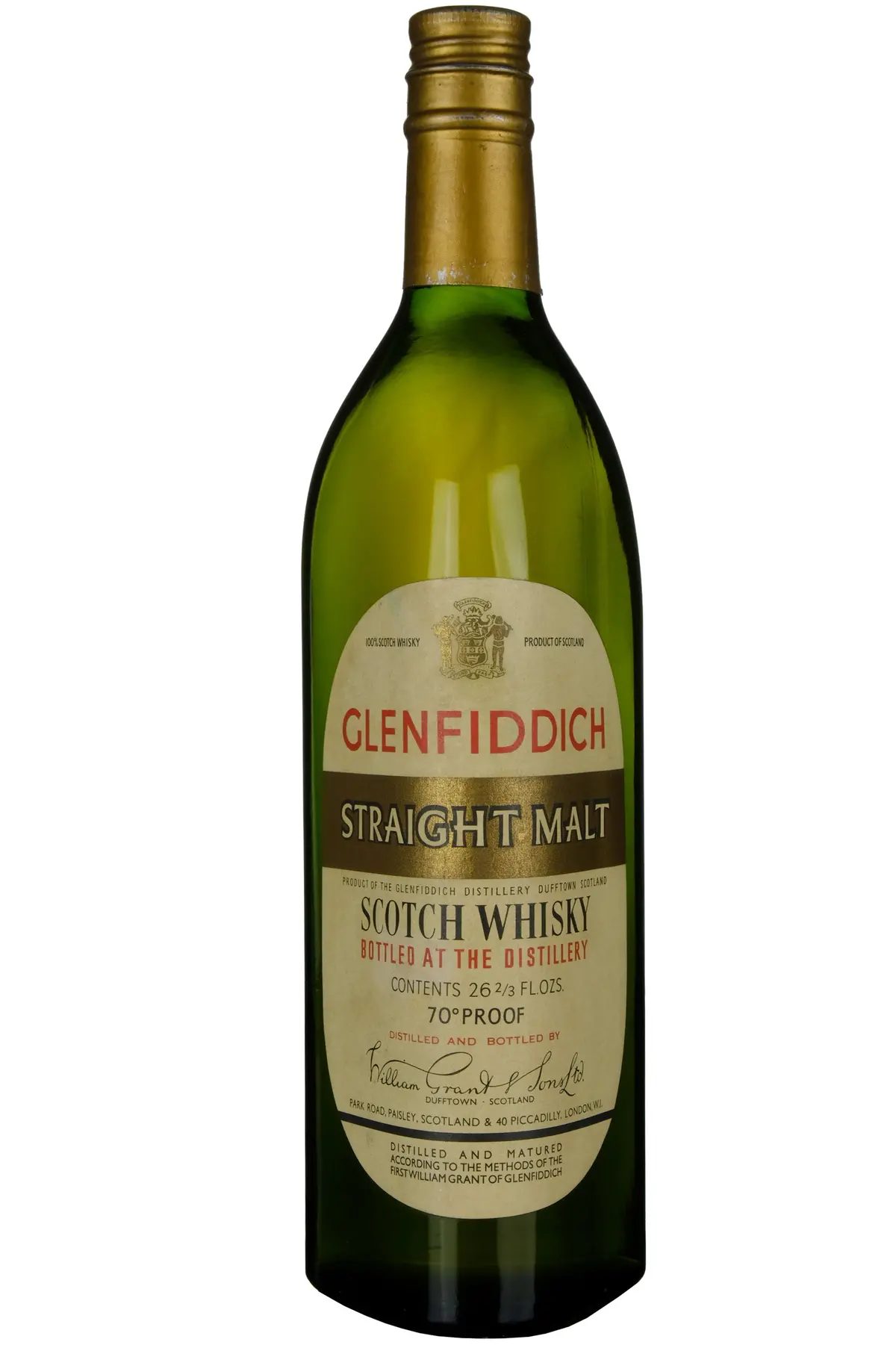 Glenfiddich Straight Malt 1960S 1
