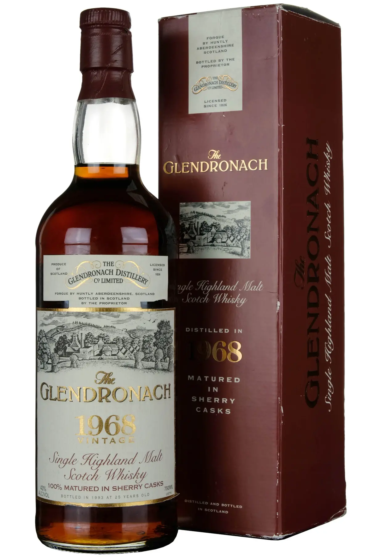 Glendronach 1968-1993 | 25 Year Old 1