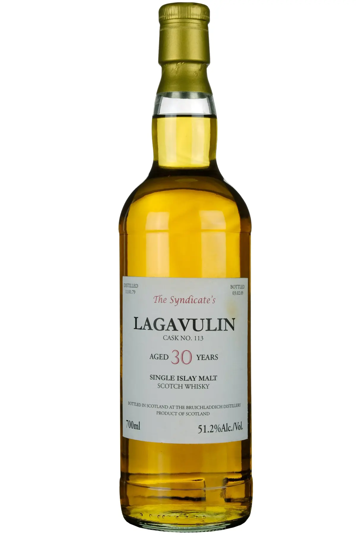 Lagavulin 1979-2009 | 30 Year Old The Syndicate's Single Cask 113 1