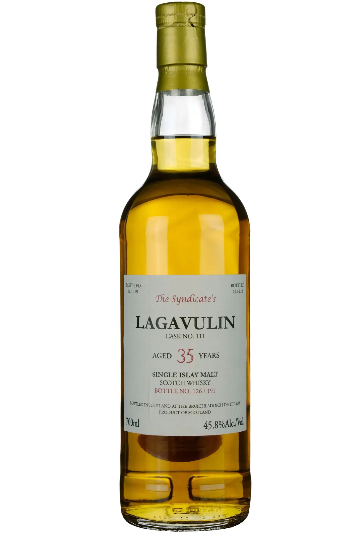 Lagavulin 1979-2014 | 35 Year Old The Syndicate's Single Cask 111 1