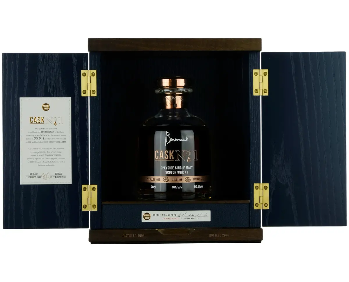Benromach 1998 | 20 Year Old 20Th Anniversary 1998-2018 Single Cask 1 1