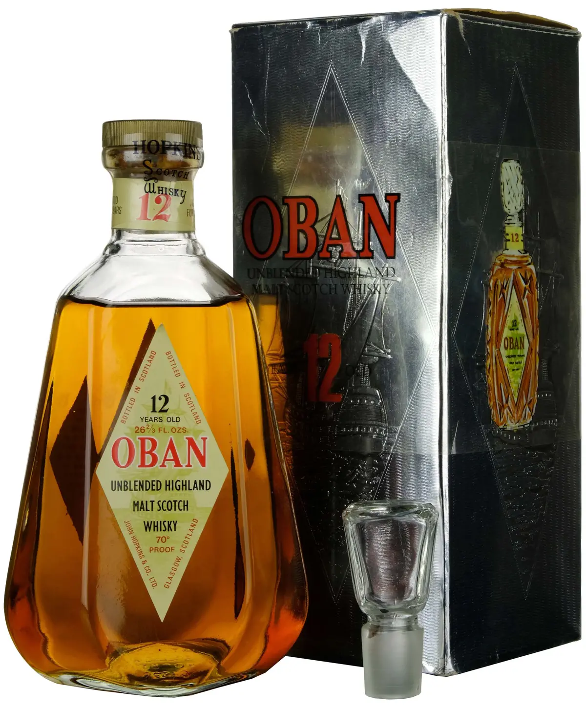 Oban 12 Year Old Unblended 1970S 1
